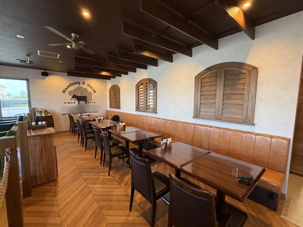 飲食店の客席内装