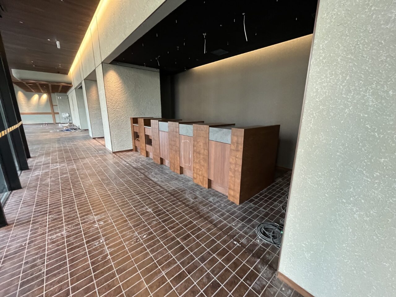 オフィスの受付・打合せスペース内装