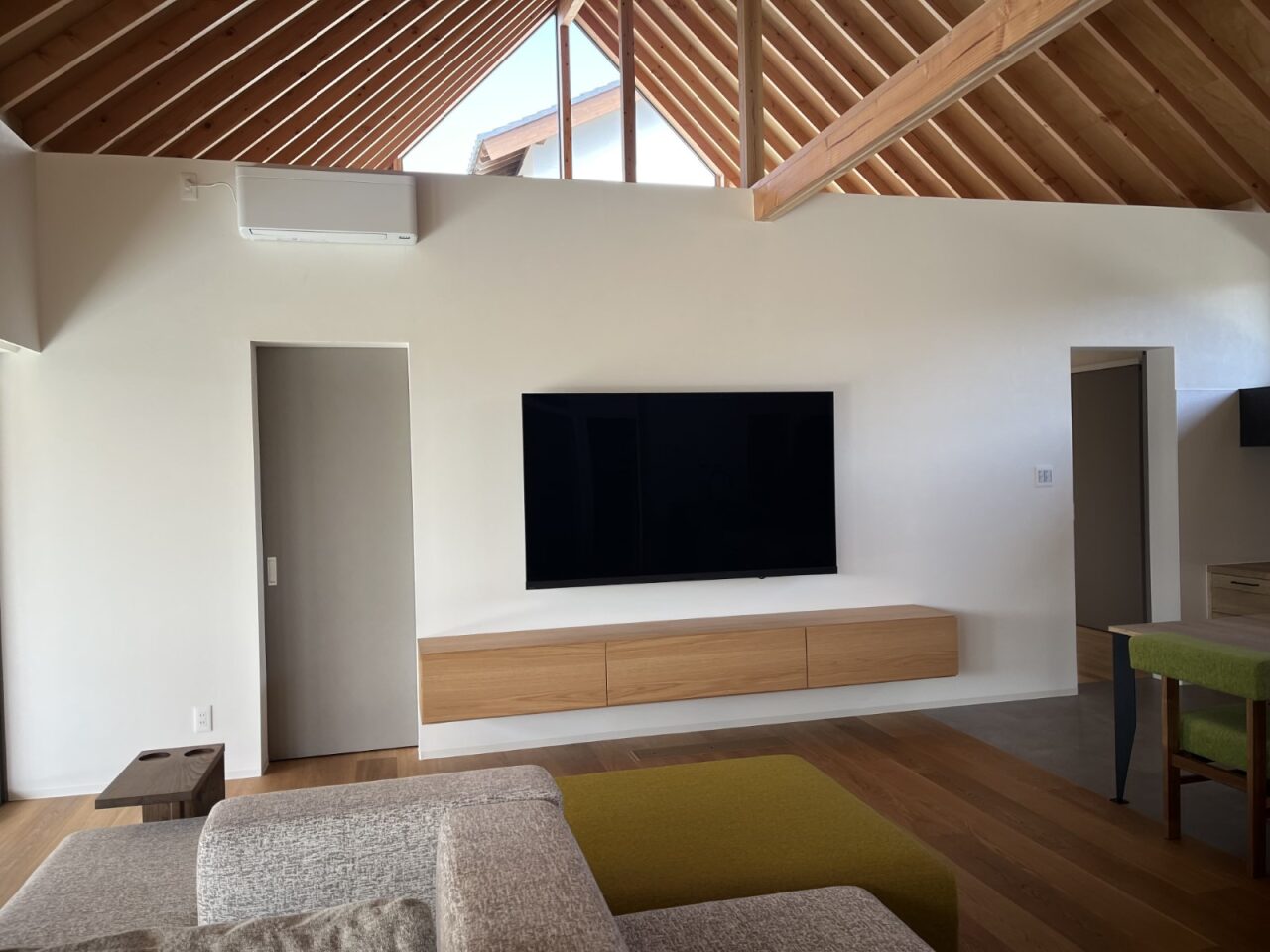 戸建住宅のリビング・収納内装