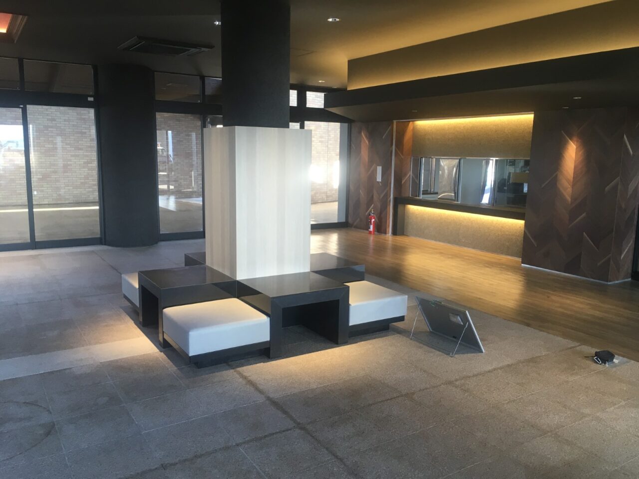 大型施設の内装