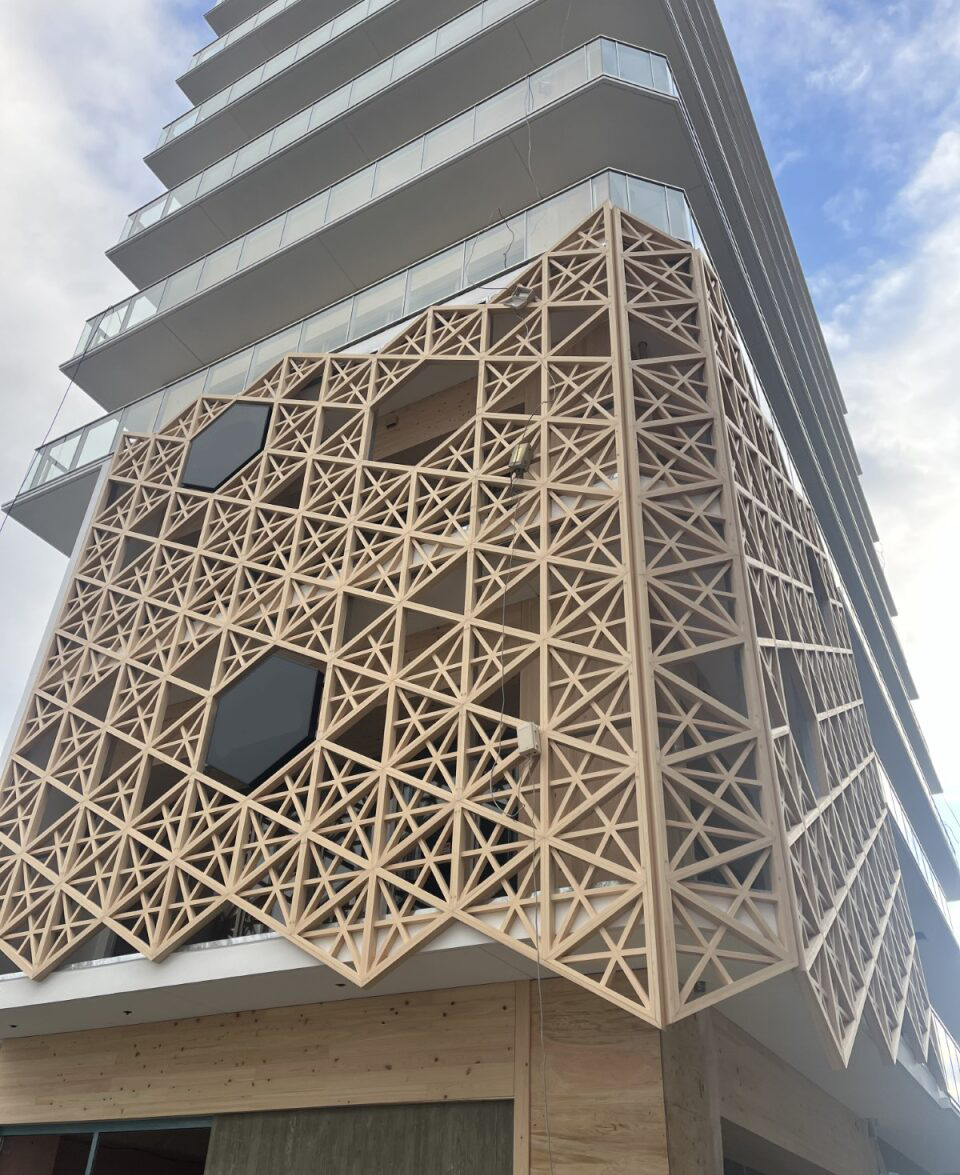 集合住宅エントランスの内装