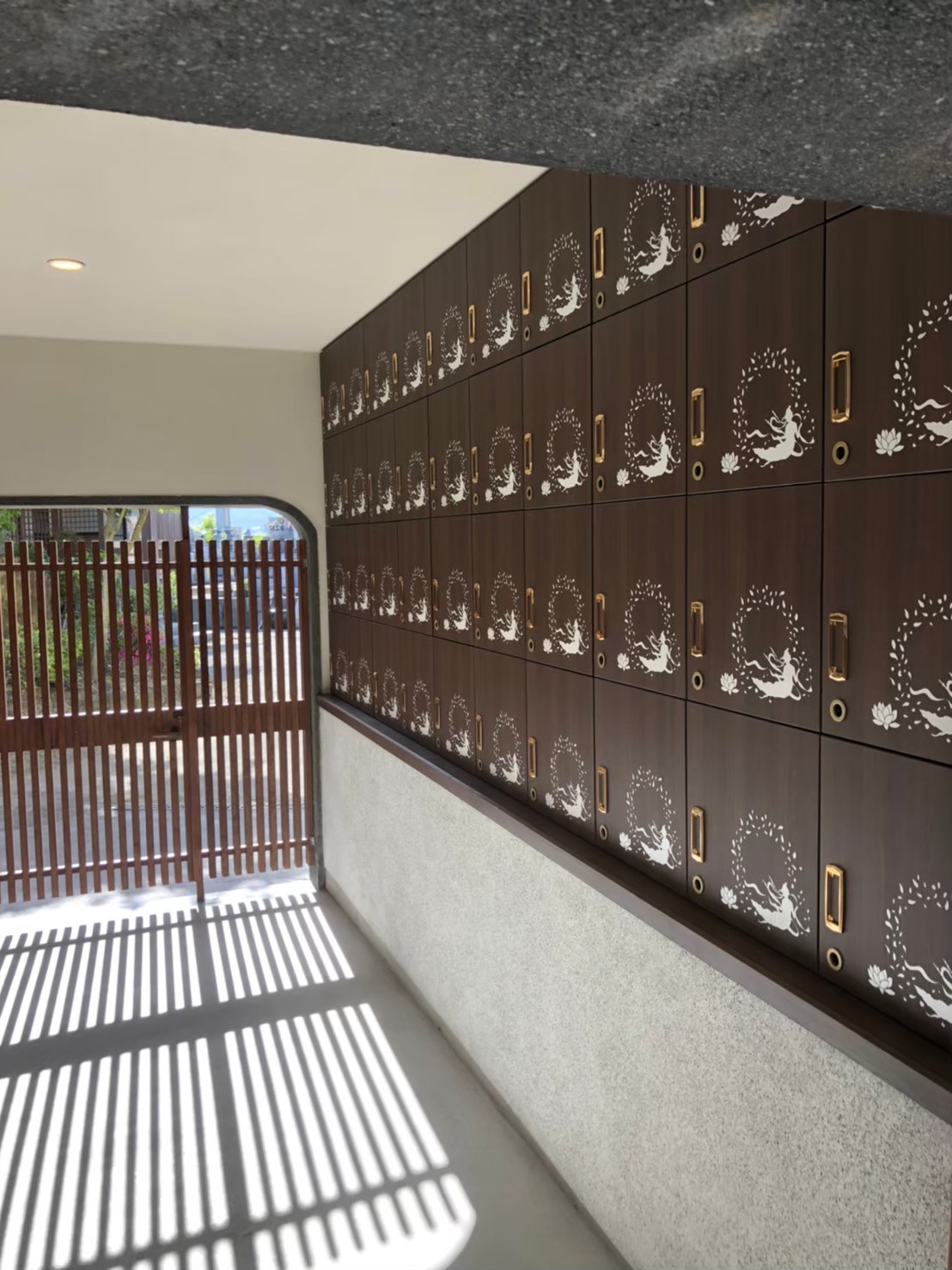 納骨堂参拝スペースの内装